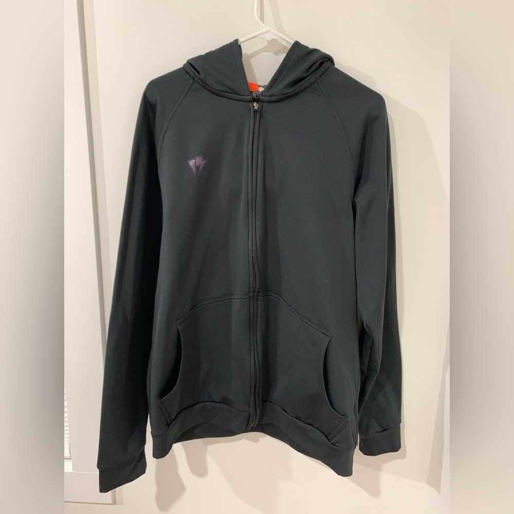 Continuum black snowboarding hoodie